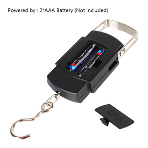 Appareil de pesage et de contrôle du poisson 50KG balance suspendue avec Logo ROUTE99 balance de pêche numérique électrique bon marché - Product Image 5