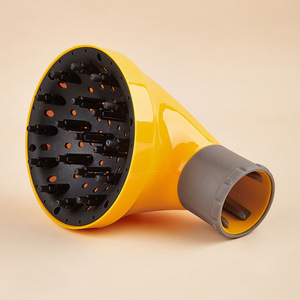Accesorio difusor para secador de pelo, accesorio multifunción de plástico amarillo y azul para peinar el cabello, para uso diario - Product Image 4
