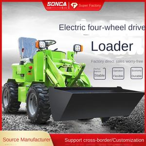 Petite voiture de nettoyage du fumier pour la ferme, à quatre roues motrices, pour la construction et l'exploitation agricole - Product Image 5