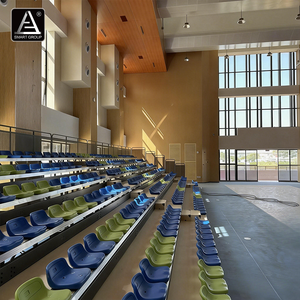 Sedute Retrattili Intelligenti per Palestre, Sedili Mobili per Stadi, Tribune Telescopiche, Sedie per Gradinate Retrattili - Product Image 4