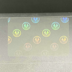 Tùy chỉnh truyền nhiệt trong suốt cán lá dập nóng phía Nam lớp phủ <span class=keywords><strong>Hologram</strong></span> Holographic Sticker - Product Image 2