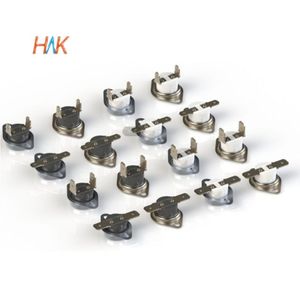 ثرموستات KSD301 ذاتي الإعادة 10 أمبير/16 أمبير/250 فولت ثنائي المعدن لماكينة القهوة قابل لإعادة الضبط يدويًا للمنزل والسيارة والمرآب والأجهزة الكهربائية والغازية - Product Image 1