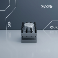 Tour CNC miniature horizontal à lit plat à entraînement centralisé pour l'usinage en série de tiges de piston