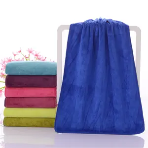 Microfiber Towels Salon Water Absorbent Plain Drying Ultra Fine Microfiber Towel For Hair Salon