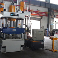 Presse hydraulique à quatre colonnes de 200 tonnes pour le pressage à chaud de PRFV/CFRP, presse pour fibre de verre et fibre de carbone