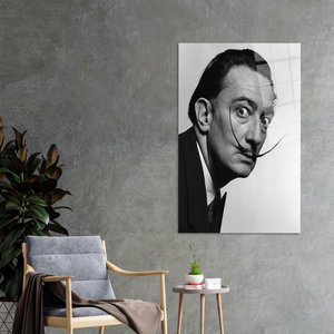 Salvador Dali Tempered Glass <b>Wall</b> Art: Modern Office Decor <b>Canvas</b> Print,TEMPERED GLASS ART - Product Image 3
