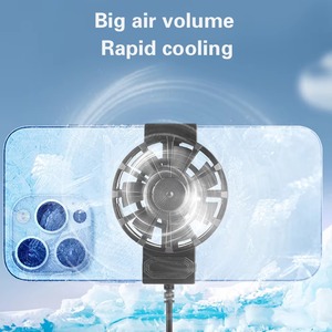 Ventilador de Refrigeración para Teléfono con Clip, Portátil, Alimentado por USB, Enfriamiento Rápido por Aire, Radiador para Juegos y Transmisión en Vivo - Product Image 2