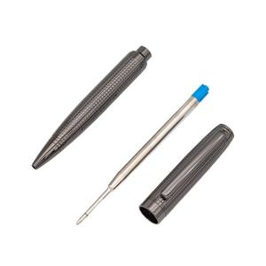 Bolígrafo de Metal de Alta Calidad con Logotipo Personalizado, Bolígrafo de Rodillo Dorado y Negro con Patrón en Relieve, Regalo Empresarial, Bolígrafos Promocionales - Product Image 2