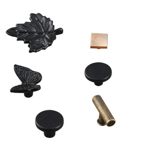 Poignée à un seul trou en alliage de zinc, durable, mini bouton de tiroir pour boîte à bijoux, boîte cadeau - Product Image 5
