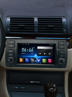 STWEI 7 pouces, autoradio Android AUTO Carplay, lecteur multimédia vidéo, radio, Bluetooth, GPS, navigation pour BMW série 3 E46, RDS, musique, USB, 2G