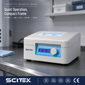Agitador de Microplacas de Alta Velocidad SCITEK, Incubadora de Temperatura Constante para Laboratorio, Agitador para Mezclar Muestras Biológicas - Product Image 2