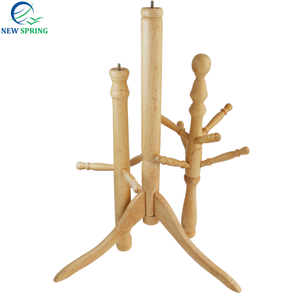 Ready to Export Office Suit Valet Rack Stand Home Furniture <b>Wood</b> Clothes <b>Hanger</b> Stand for Living Room Hotel Bathroom Kitchen Gym - Product Image 5