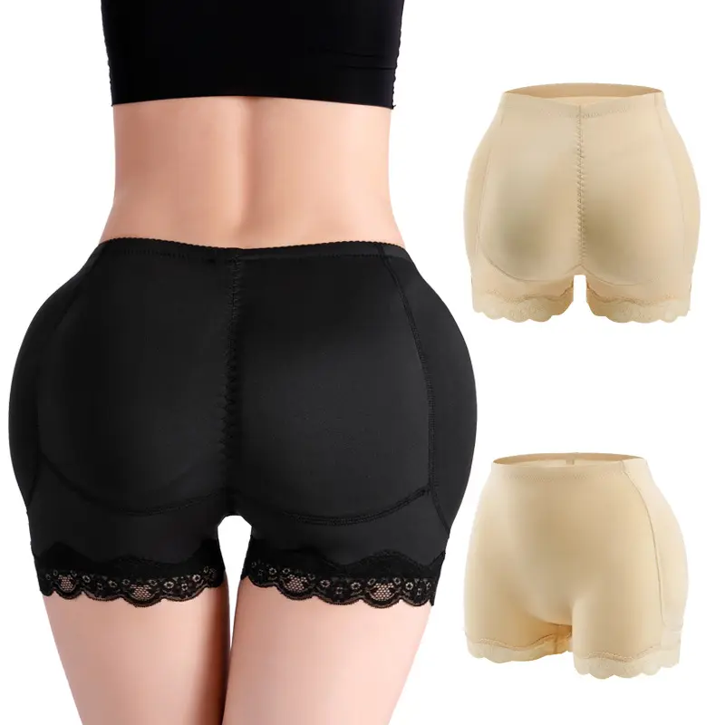 Ff2280 Naadloze Gewatteerde Body Shaper Slipje Butt Lifting Panty Enhancer Shapewear Ondergoed Butt Lifter Slipje Voor Vrouwen