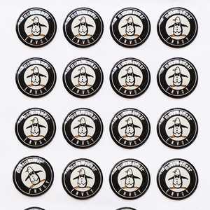 High Quality Custom Logo <b>Label</b> Printing Epoxy Domed Resin Sticker <b>Packaging</b> Selling Well Adhesive Sticker - Product Image 5
