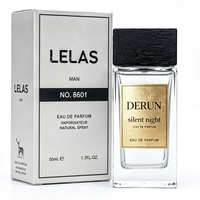 Flacons de parfum en verre rectangulaires vides personnalisés de luxe, 30 ml / 50 ml / 100 ml, avec boîte cadeau et bouchon doré, pour parfum masculin