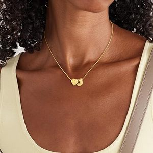 Regalos <span class=keywords><strong>de</strong></span> <span class=keywords><strong>San</strong></span> <span class=keywords><strong>Valentín</strong></span>, Collar <span class=keywords><strong>de</strong></span> Gargantilla con Colgante <span class=keywords><strong>de</strong></span> Letra Inicial A-Z en Forma <span class=keywords><strong>de</strong></span> Corazón, Chapado en Oro <span class=keywords><strong>de</strong></span> 14K, Moderno y Elegante, para Adolescentes y Mujeres - Product Image 4