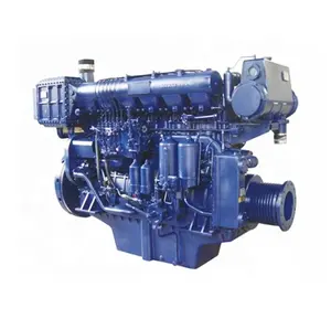 6 Cilinder Wechai CW200 Marine Diesel Motor Met Versnellingsbak