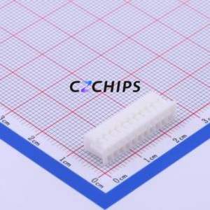 A2006H-2x11P Housing (Wire-to-Board / Wire-to-Wire) P=2mm Connector ( Jack Structure: 2x11P )( Pitch: 2mm )( Row Spacing: 2mm ) - Product Image 2