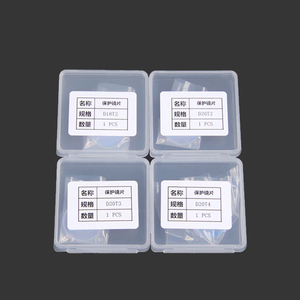 LEEOUKC 18x2 20x2 20x3 20x4mm WSX QiLin HanWei 용접기 헤드 용 섬유 레이저 손 용접 보호 광학 렌즈 1064nm - Product Image 1