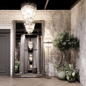 Estante de exhibición de boutique Artisticf, diseño de tienda de ropa, diseño de sala de montaje, Mostrador de exhibición de ropa de madera personalizado - Product Image 3