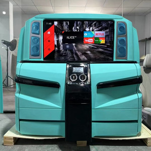 Divisor de Asientos VIP para Vito Clase V con TV Elevable de 43 Pulgadas y Asientos Ocultos para Mercedes W447 W448 MB01, Partición Personalizada - Product Image 1