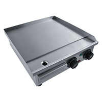 Grilles électriques commerciales de petite taille 1500 W, plaques de cuisson électriques, griddles électriques commerciales avec minuterie