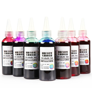 Mực in cồn, chất tạo màu nhựa, thuốc nhuộm cồn, có thể tùy chỉnh logo và nhãn hiệu riêng, dùng để in DIY - Product Image 1