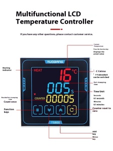 เครื่องควบคุมอุณหภูมิแบบหยุดฉุกเฉิน รุ่นพิเศษ TS800 หน้าจอ LCD สำหรับเครื่องปั๊มร้อน - Product Image 3
