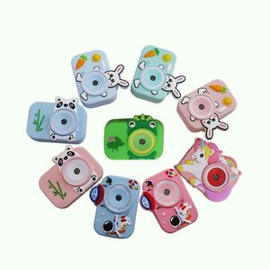 Cámara Infantil con Diseño de Dibujos Animados, Pantalla de 2.0 Pulgadas, Juegos Integrados, Gran Angular de 180°, Material de Silicona y ABS, Linda Cámara para Niños para Actividades al Aire Libre - Product Image 1