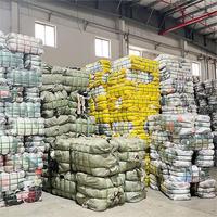 Grosir langsung stok jumlah besar digunakan overall jumper wanita musim panas dan Romper katun bales campur bekas
