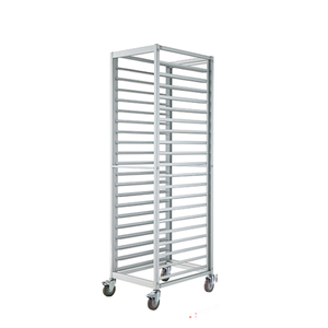 Carrello da forno personalizzato in acciaio inossidabile carrello carrello di raffreddamento carrello 16 32 vassoi pane teglia carrello - Product Image 1