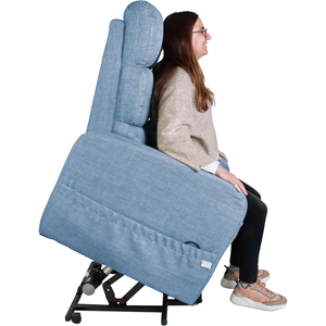 Sillón Reclinable Eléctrico, Sillón Reclinable Ortopédico, Sillón Elevador Azul PEPE P40029 - Product Image 1
