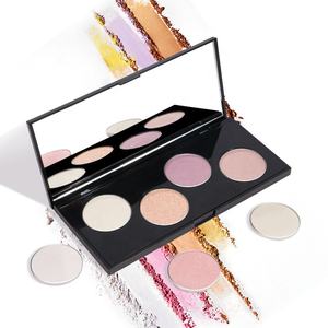 พาเลทไฮไลท์เตอร์คอนทัวร์แบบถอด<span class=keywords><strong>ได้</strong></span> ผลิตภายใต้แบรนด์ส่วนตัว สูตรชิมเมอร์ เม็ดสีแน่น พิกเมนต์สูง <span class=keywords><strong>ป</strong></span>รับแต่งได้ ใช้ได้ทั้งไฮไลท์ คอนทัวร์ และบลัชออน - Product Image 6