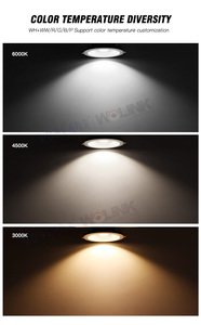 Nhà văn phòng cao lumen 3000K 4500K 6000K trong nhà LED downlights chống chói tại chỗ Trần xuống ánh sáng COB - Product Image 6