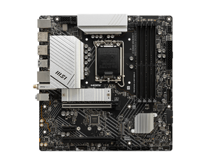 Placa Base para Juegos <span class=keywords><strong>MSI</strong></span> PRO B760M-A DDR4 II Compatible con CPU Intel <span class=keywords><strong>I9</strong></span>-12900K/i7-12700K/i5-12600K/i5-12400/i3-12100 LGA 1700 - Product Image 2