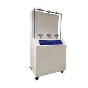 Machine d'essai de résistance à l'abrasion des fils et câbles à 3 stations, test de friction de l'isolation en caoutchouc pour l'évaluation de la résistance aux rayures - Product Image 1