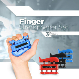 Portable 4-in-1 Multi-Functional Vein Therapy Finger Trainer Hand Gripper Set for Improved Hand Strength Available Finger - Product Image 2