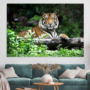 Toile imprimée : Art animalier majestueux de la faune forestière, ART SUR VERRE TÉRMÉRISÉ - Product Image 2
