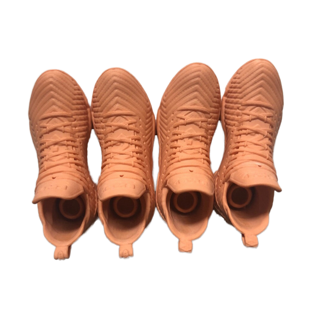 High Precision 3D Red Wax Printed Shoes Premium Machining Services