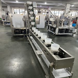 Machine d'emballage granulaire rotative automatique à décharge stable et haute vitesse <span class=keywords><strong>pour</strong></span> sachets préformés de <span class=keywords><strong>noix</strong></span>, de sucre et de sel - Product Image 6