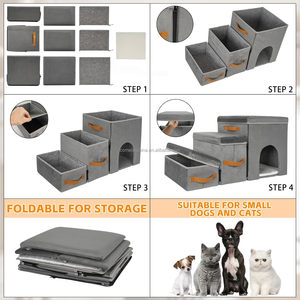 Vente en gros de marches <span class=keywords><strong>pour</strong></span> <span class=keywords><strong>chien</strong></span> pliables 3 en 1 escaliers <span class=keywords><strong>pour</strong></span> lit escaliers <span class=keywords><strong>pour</strong></span> <span class=keywords><strong>chien</strong></span> avec rangement et <span class=keywords><strong>maison</strong></span> marches <span class=keywords><strong>pour</strong></span> animaux de compagnie <span class=keywords><strong>rampe</strong></span> échelle escaliers <span class=keywords><strong>pour</strong></span> <span class=keywords><strong>chien</strong></span> - Product Image 4
