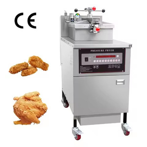 Freidora Eléctrica a Presión <span class=keywords><strong>Estilo</strong></span> Henny Penny de 25L de Capacidad con Control Computarizado y Filtro de Aceite para <span class=keywords><strong>Pollo</strong></span> Frito Crujiente <span class=keywords><strong>Estilo</strong></span> <span class=keywords><strong>KFC</strong></span> - Product Image 1