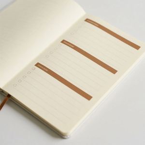 Elastic Band Notebook Journal Leather Hardcover Students Pad <b>Planner</b> Diary Office Supplies Sublimation Blanks Promotional - Product Image 3