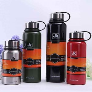 Stainless Steel Vacuum Insulated Outdoor Sports Bottle for Hiking Mountaineering <b>Cycling</b> Travel - Product Image 1