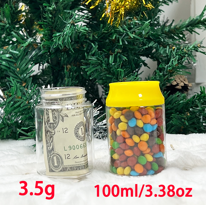granola packaging jar