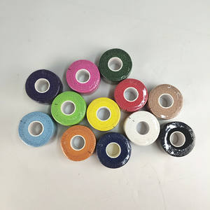 Cinta de dedo de gimnasio de 3,8 cm, cinta de dedo cruzada de algodón para levantamiento de pesas, cinta deportiva atlética, vendaje adhesivo elástico ligero - Product Image 1