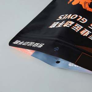 Pochette d'emballage alimentaire personnalisée avec logo imprimé en héliogravure, à fermeture éclair, pour snacks et aliments - Product Image 5