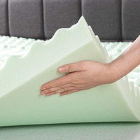 Surmatelas en mousse à mémoire de forme 5 zones 7 zones, mousse à mémoire de forme gel, orthopédique, médical, hôtel et hôpital