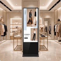 Affichage numérique Vislat pour événements, écran tactile tout-en-un sur pied, LCD/LED, 32/43/55 pouces, publicité mobile
