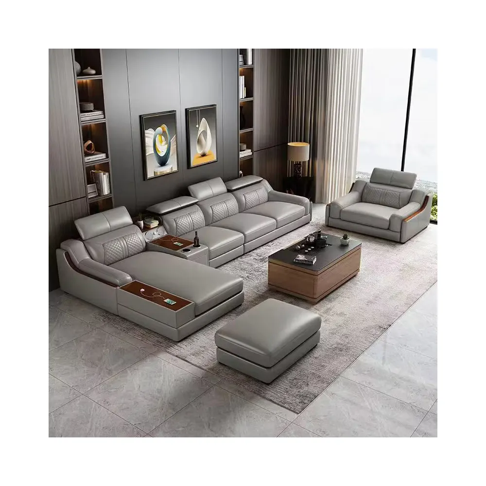 Venda direta dos fabricantes mais novo design sofás de sala de estar minimalista estilo italiano conjunto de sofá de tecido